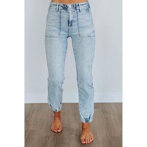 Risen Jeans Elliot Vintage Light Wash Acid Light Jeans Size 3/26 New With Tags